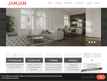 Tablet Screenshot of jamjam.at